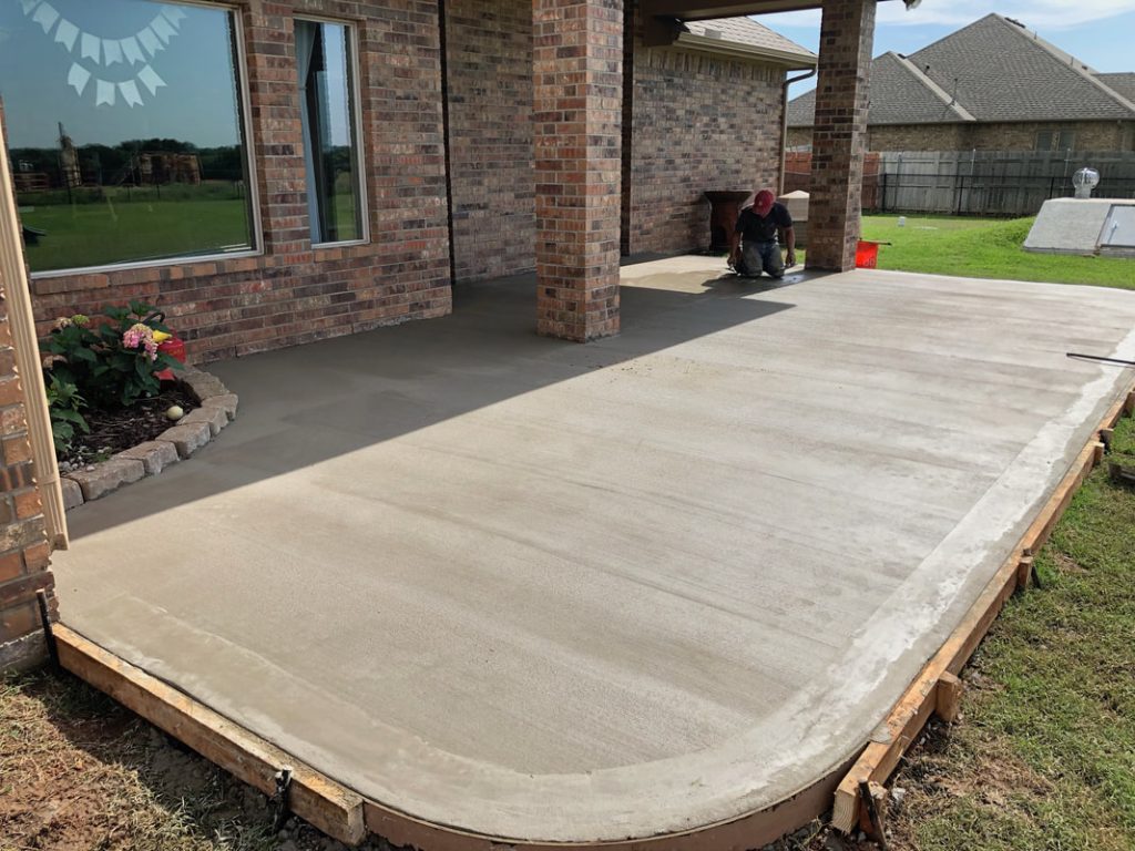 Maplewood Concrete Patio